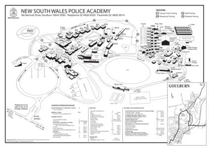 NEW SOUTH WALES POLICE ACADEMY  PARKING McDermott Drive Goulburn NSW 2580 Telephone[removed]Facsimile[removed]PR