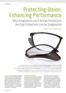 mitechnology  Protecting Vision, Enhancing Performance Why Sunglasses can’t be Eye Protectors but Eye Protectors can be Sunglasses