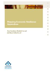 Mapping Economic Resilience: Appendices