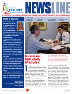 NEWSLINE  A Diabetes Ten City Challenge update published quarterly by the American Pharmacists Association Foundation SIGNS OF SUCCESS The Diabetes Ten City