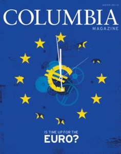 WI N TE R 2011––12  COLUMBIA MAGAZINE  IS TIME UP FOR THE