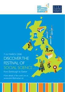 7-16 MARCHDISCOVER THE FESTIVAL OF SOCIAL SCIENCE... from Edinburgh to Exeter