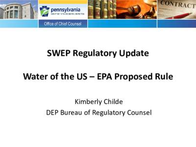 United States Environmental Protection Agency / United States Army Corps of Engineers / Maritime boundaries / Environment / Water law in the United States / Migratory bird rule / Navigability / Clean Water Act / Rapanos v. United States / Commerce Clause / Wetland / Territorial waters