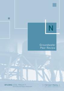 N Groundwater Peer Review BYLONG COAL PROJECT