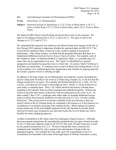 6JSC/Music/1/LC response September 26, 2013 Page 1 of 10 To:  Joint Steering Committee for Development of RDA