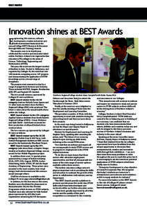 bBEST AWARDS  Innovation shines at BEST Awards E ngineering, life sciences, software development, creative industries and