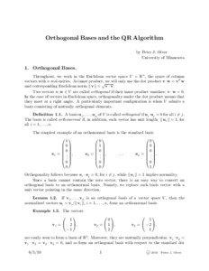 Orthonormal basis / Orthonormality / Orthogonality / Orthogonal basis / Gram–Schmidt process / Orthogonal matrix / Inner product space / Dot product / Standard basis / Algebra / Linear algebra / Mathematics