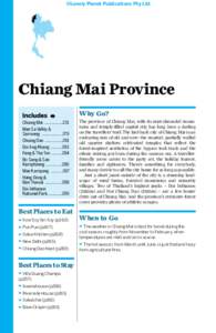 ©Lonely Planet Publications Pty Ltd  Chiang Mai Province Why Go? Chiang Mai..................231 Mae Sa Valley &