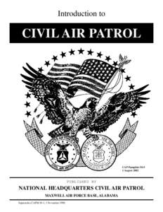Introduction to  CIVIL AIR PATROL CAP PamphletAugust 2002