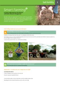 Soil Fertility  Smart Farming A Guide to Help Improve Farm Returns with Better Resource Management