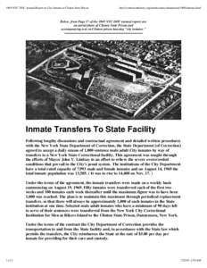 1969 NYC DOC Annual Report on City Inmates at Clinton State Prison  http://correctionhistory.org/northcountry/dannemora/1969clintonx.html Below, from Page 17 of the 1969 NYC DOC annual report, are an aerial photo of Clin