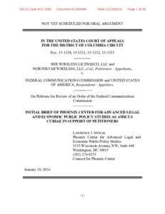 Legal documents / Censorship of broadcasting in the United States / Federal Communications Commission / Media regulation / Auction / Legal writing / Amicus curiae / Brief / Government / Law