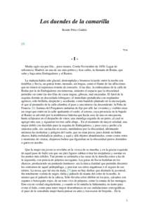 Microsoft Word - Perez Galdos, Benito - Los duendes de la camarilla _1903_.doc