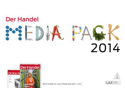 Der HandelRATE CARD# 43, VALID FROM JANUARY 1, 2014  TABLE OF CONTENTS