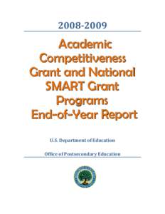Academic Competitiveness and National SMART Grants End-of-Year ReportPDF)