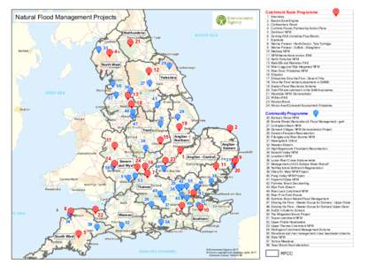 Catchment Scale Programme  Natural Flood Management Projects 1 2