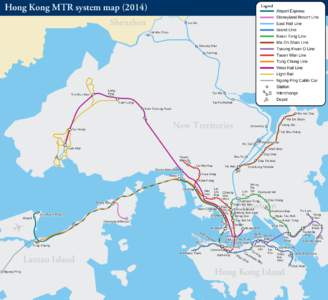 Hong Kong MTR system map[removed]Legend Airport Express Disneyland Resort Line