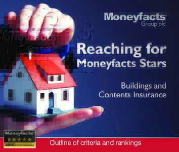 Reaching for  Moneyfacts Stars Buildings and Contents Insurance
