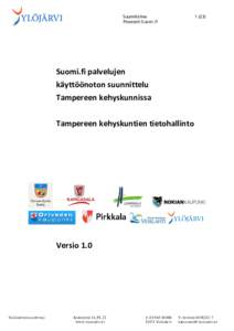 Suunnitelma Prosessit-Suomi.fiSuomi.fi palvelujen