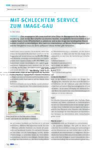 CRM_Service und CRM 2.0  MIT SCHLECHTEM SERVICE ZUM IMAGE-GAU Dr. Nils Hafner