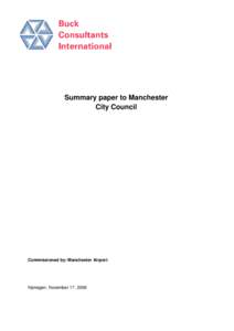 Microsoft Word - Buck Report Summary paper to Manchester City Council -BCI-FINAL.doc