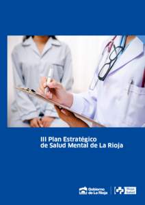 III Plan Estratégico de Salud Mental de La Rioja III PLAN ESTRATEGICO DE SALUD MENTAL