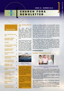 CHURCH FORA NEWSLETTER IRAQ – Reaping What You Sow