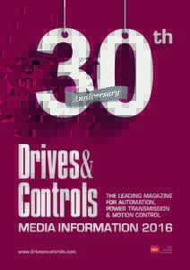 th  Drives& Controls  THE LEADING MAGAZINE