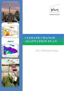 Climate Change Adaptation Plan City of Johannesburg  Acknowledgements