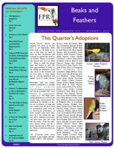 FPR Newsletter Q3 2012.pub