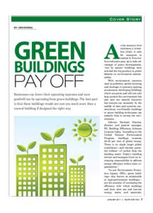 Cover Story By: uma bansal Green Buildings