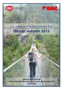 The University of Bristol Explorers Club  Hik-Up: Autumn[removed]