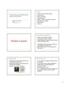 Microsoft PowerPoint - Writing&Publishing(JiangCompatibility Mode]