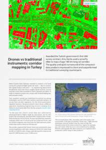 CASE STUDY  Drones vs traditional instruments: corridor mapping in Turkey