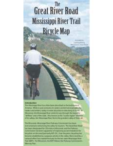 The  Great River Road Mississippi River Trail  Bicycle Map