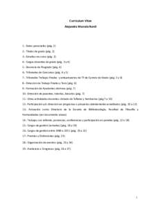 Curriculum Vitae Alejandra Marcela Nardi 1.- Datos personales (págTítulos de grado (págEstudios en curso (pág. 2)