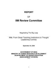 Microsoft Word - REVIEW COMMITTEE Report .doc
