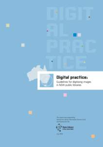 Digital practice: guidelines for digitising images in New South Wales public libraries