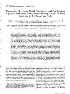 Sleep, 20(4):[removed] © 1997 American Sleep Disorders Association and Sleep Research Society