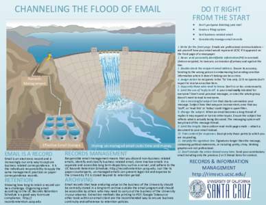 CHANNELING THE FLOOD OF EMAIL  DO IT RIGHT FROM THE START  