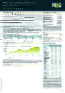 M&G (Lux) Dynamic Allocation Fund Classe A en euros Reporting mensuel au 30 juin 2018 Description du fonds Principales caractéristiques