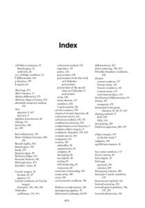 Index α-Hölder continuous, 25 Banach space, 32 uniformly, 26 (α, γ )-Hölder condition, 32 Γ -differentiable, 325