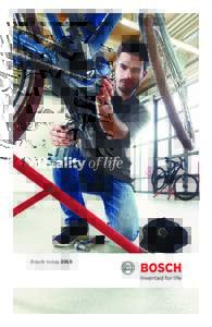 Quality of life  Bosch today 2015 Bosch today 2015