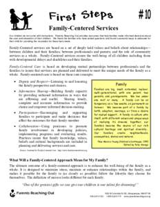 FS10 Family Centered Services