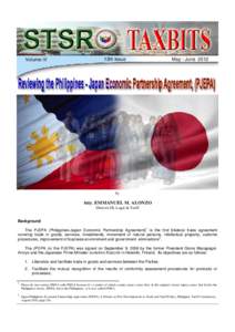 Value added taxes / Economy / Income distribution / Taxation / Tax reform / Government / Invoice / JapanPhilippines Economic Partnership Agreement / Ad valorem tax / Tax / Value-added taxation in India / Tax-free shopping
