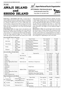 AWAJI ISLAND and SHODO ISLAND  PAGE[removed]PG-606