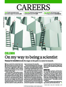 CAREERS TURNING POINT Geneticist’s zeal for research undimmed by lack of PhD p.279 NATUREJOBS For the latest career listings and advice www.naturejobs.com