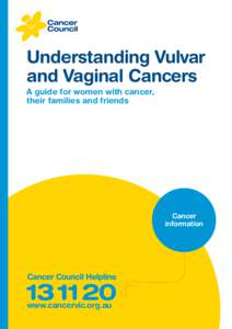 Understanding Vulvar and Vaginal Cancers A guide for women with cancer, their families and friends  Cancer