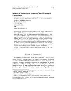 Bulletin of Mathematical Biology[removed], 595–603 doi:[removed]j.bulm[removed]