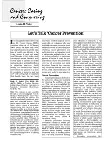 Cancer / Health / Medicine / RTT / Infectious causes of cancer / Cancer screening / Breast cancer / Cervical cancer / Fecal occult blood / Colorectal cancer / Prostate cancer / Mammography